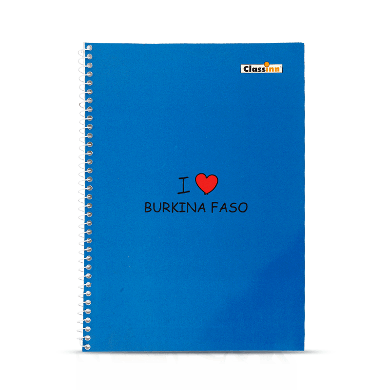 Caderno espiral com capa laranja A3 Pp