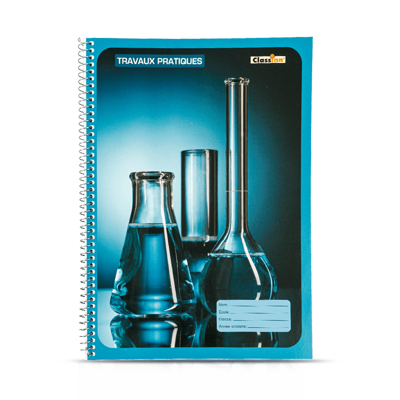 Encadernação em espiral Livro de exercícios Travaux Pratiques