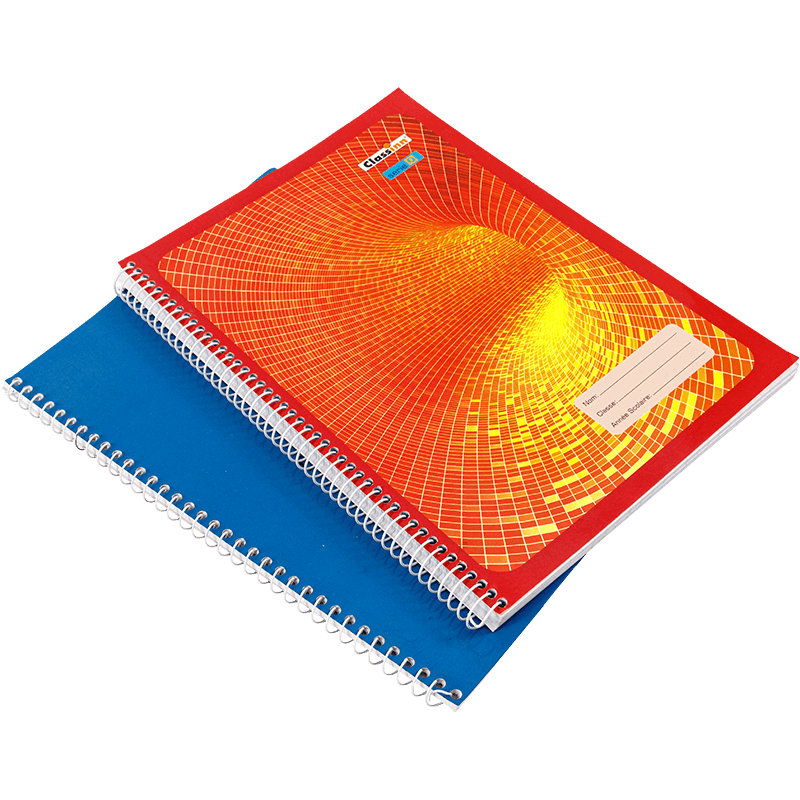 Caderno espiral com capa laranja A3 Pp