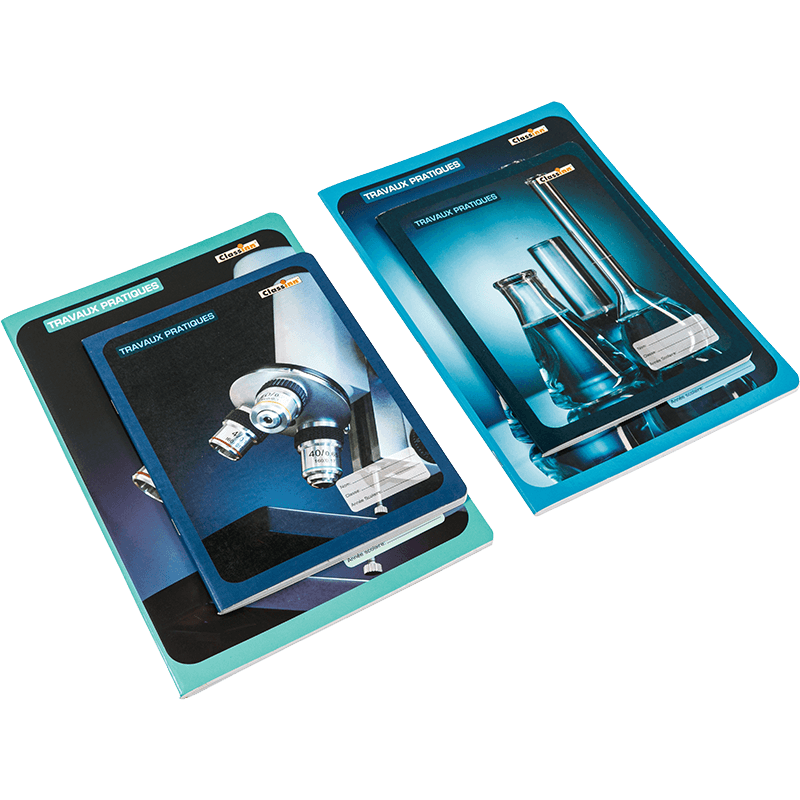 Encadernação em espiral Livro de exercícios Travaux Pratiques