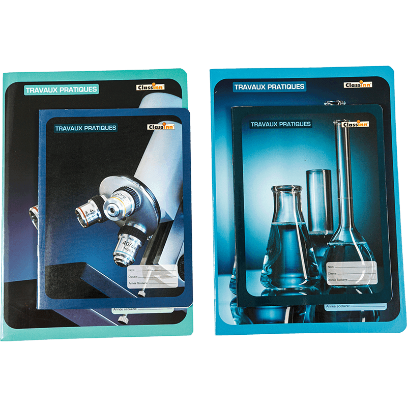 Encadernação em espiral Livro de exercícios Travaux Pratiques