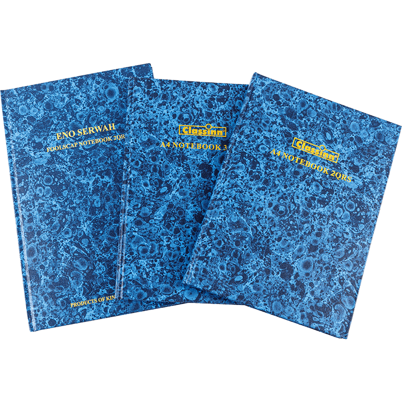 Caderno de capa dura A4 5x5 quadrados pequenos