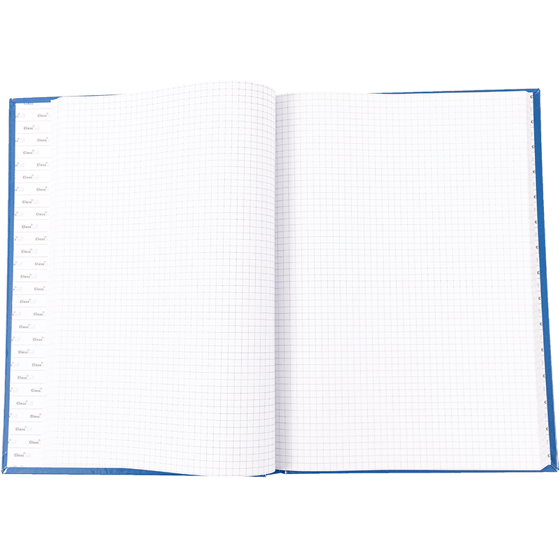 Caderno de capa dura com capa colorida